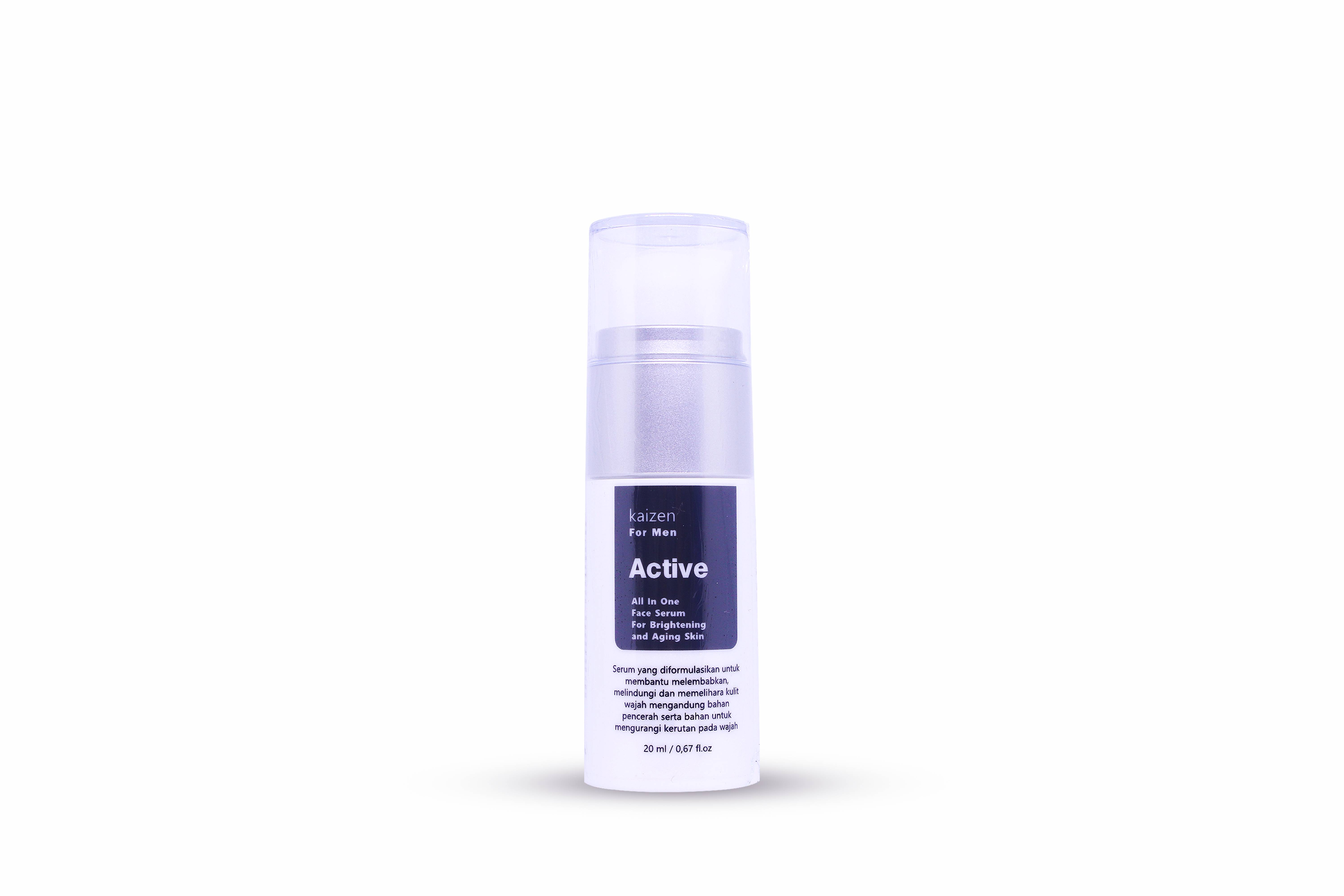 Kaizen for Men Active All in One Face Serum for Brightening and Aging Skin